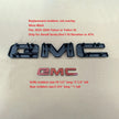 Full Emblem Kit for 2025–2026 GMC Yukon Denali | Denali Ultimate (Gloss Black / Chrome Black) 4-Pack/6-Pack