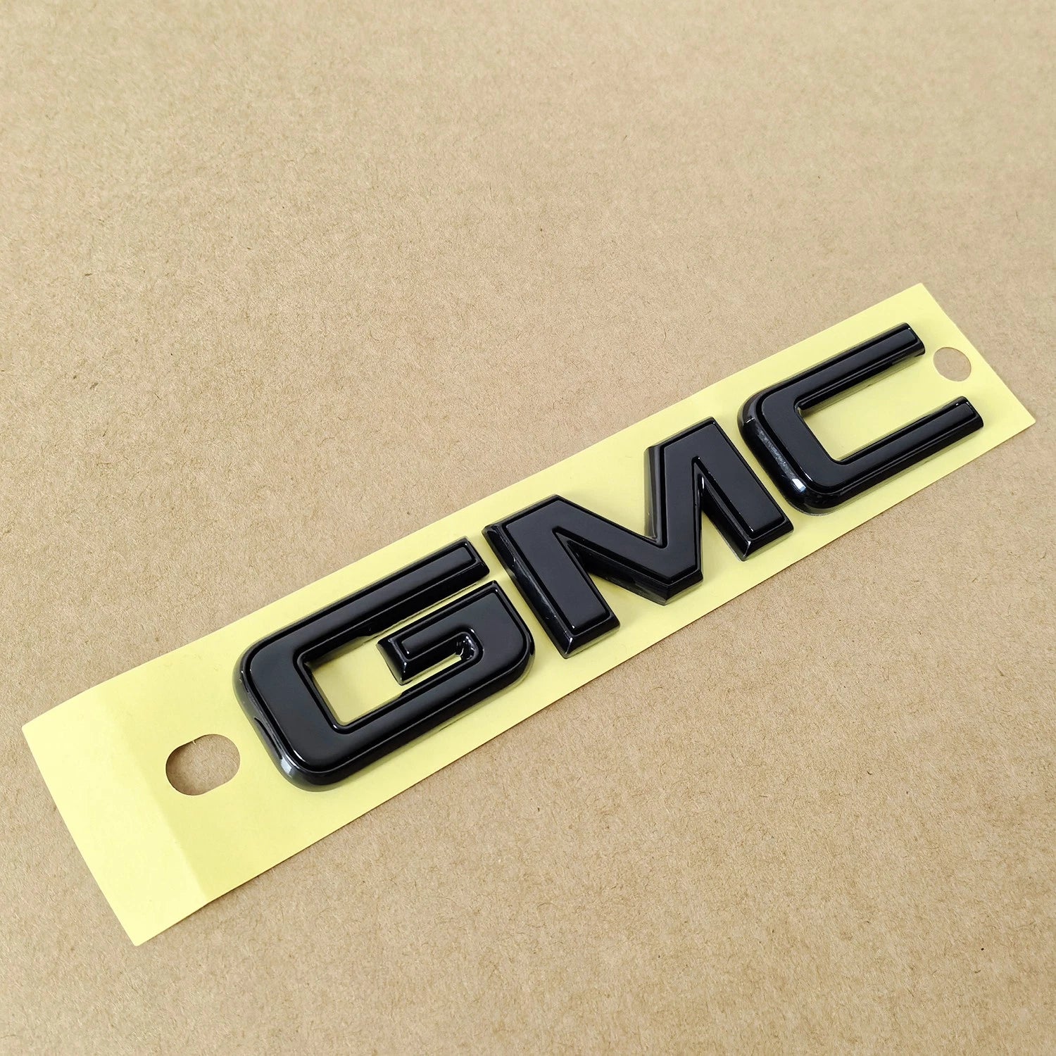Grille Rear Emblem Kit for 2025–2026 GMC Yukon Denali | Denali Ultimate (Gloss Black / Chrome Black) 2-Pack