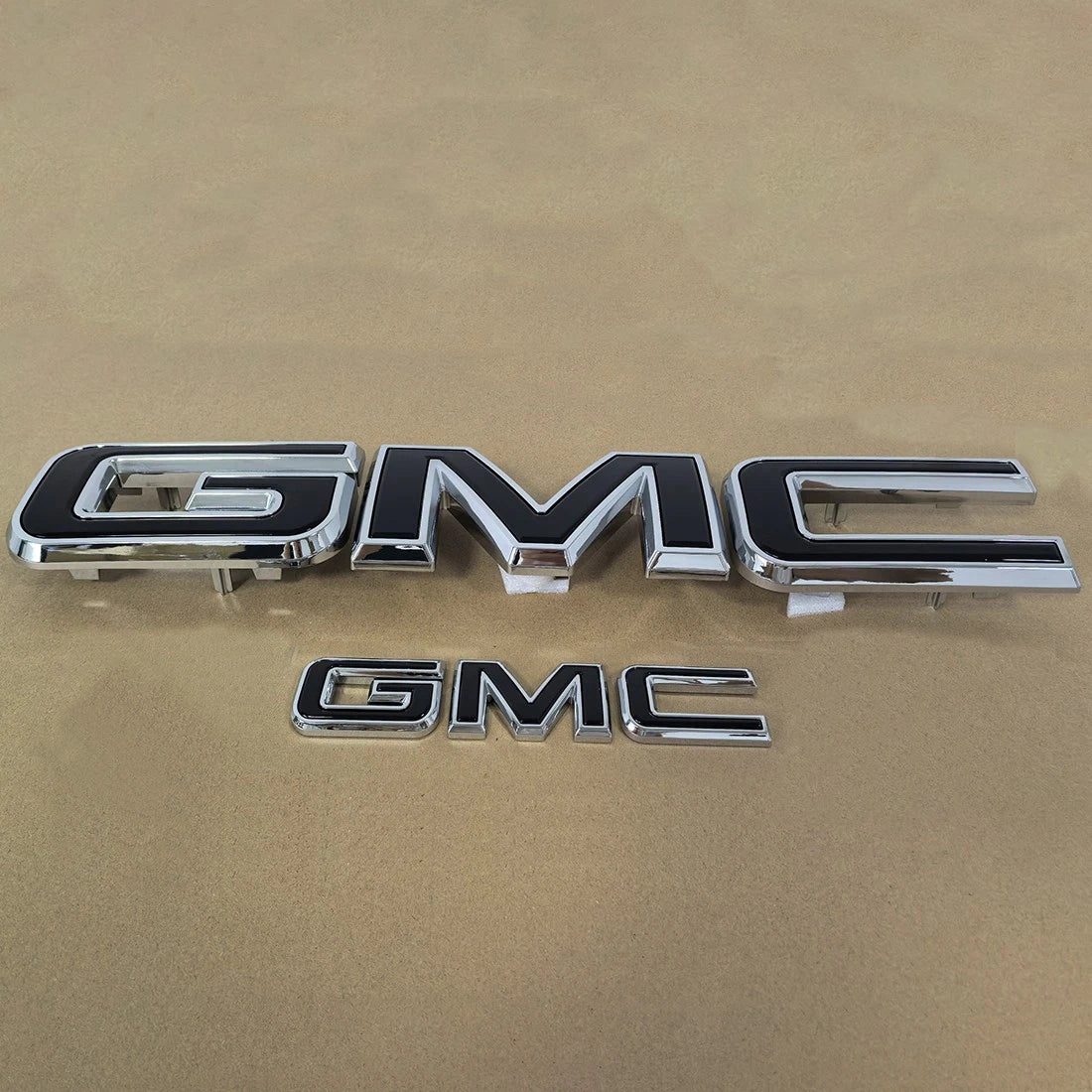 Full Emblem Kit for 2025–2026 GMC Yukon Denali | Denali Ultimate (Gloss Black / Chrome Black) 4-Pack/6-Pack