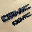 Grille Rear Emblem Kit for 2025–2026 GMC Yukon AT4 and Elevation / XL (Gloss Black / Chrome Black) 2-Pack