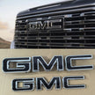 Grille Rear Emblem Kit for 2025–2026 GMC Yukon AT4 and Elevation / XL (Gloss Black / Chrome Black) 2-Pack