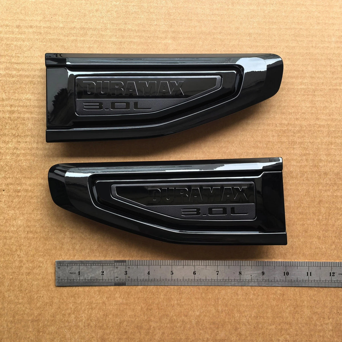 Duramax 3.0L Fender Vent Emblems for 2021–2024 GMC Yukon & Yukon XL