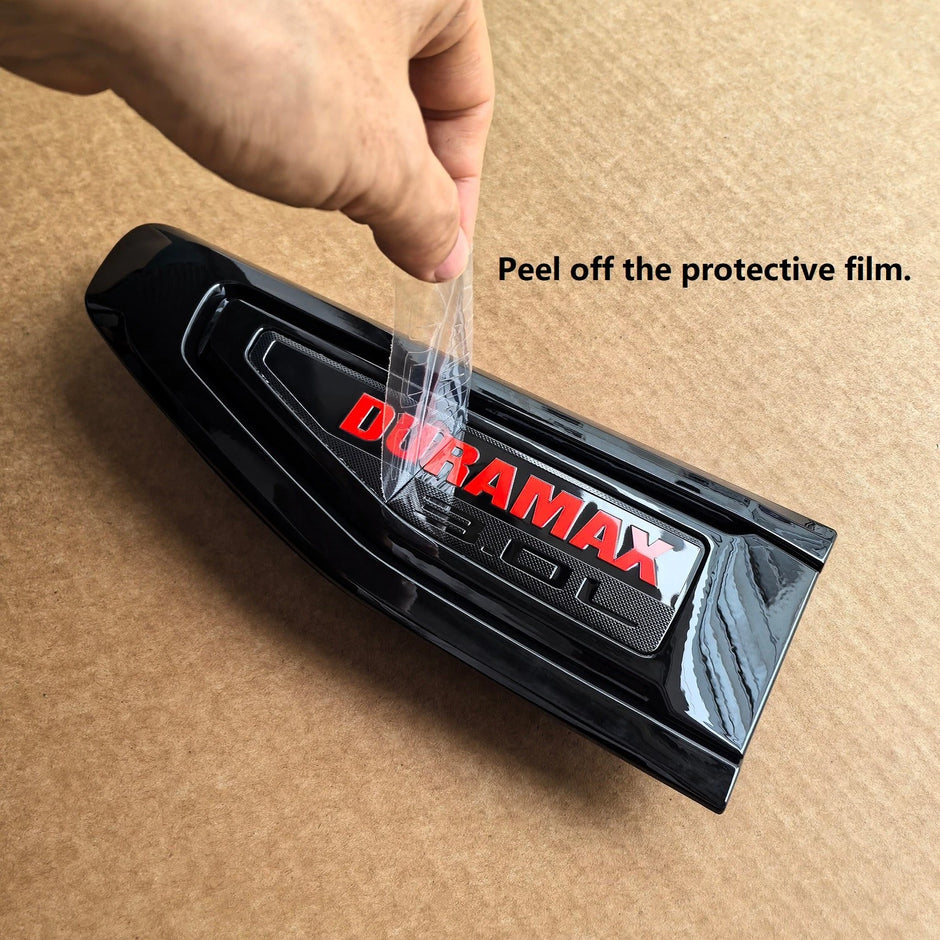 Duramax 3.0L Fender Vent Emblems for 2021–2024 GMC Yukon / Yukon XL