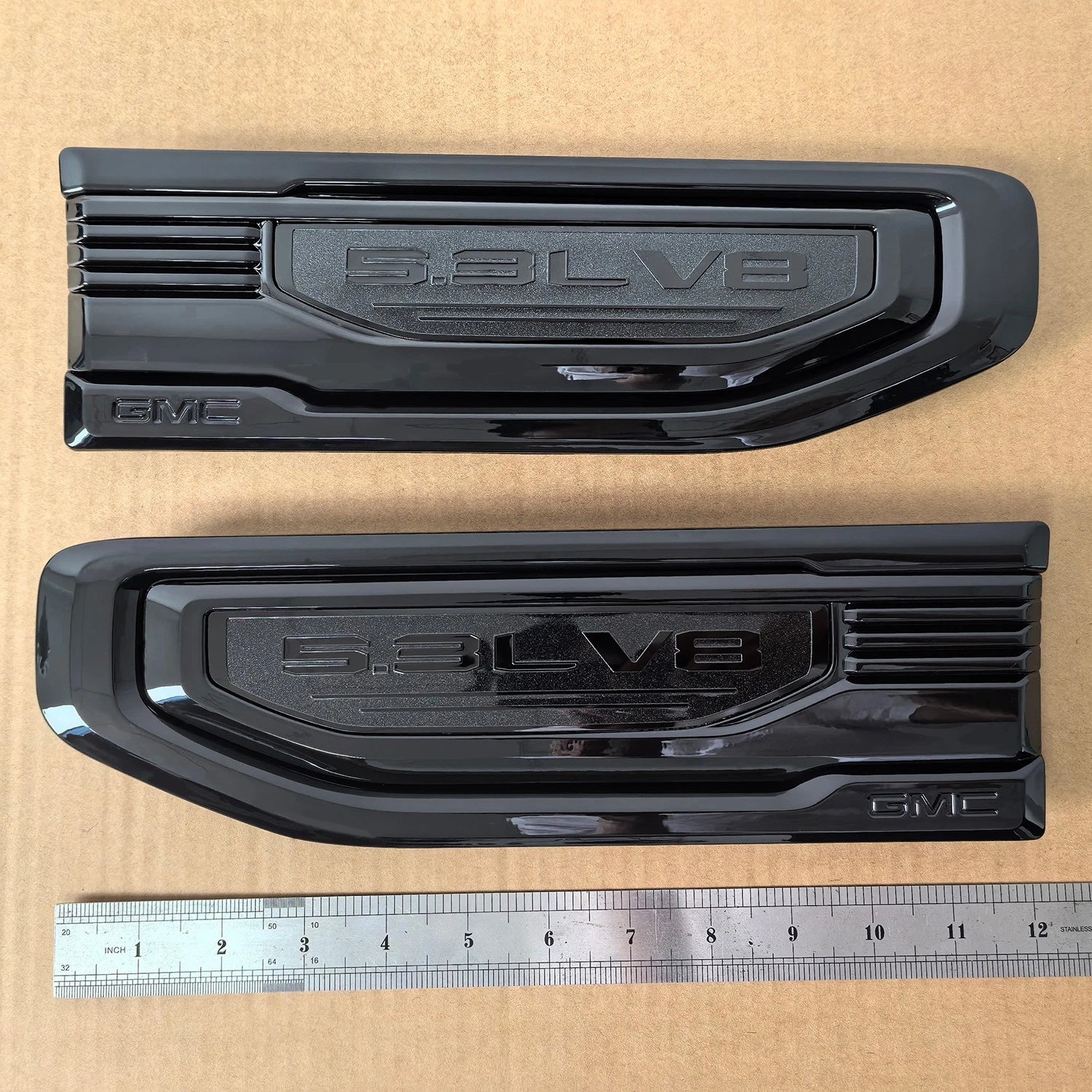 Fender Vent Emblems for 2019–2026 GMC Sierra 1500 Badge Set 5.3L V8