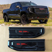 Fender Vent Emblems for 2019–2026 GMC Sierra 1500 Badge Replacement Black/Red