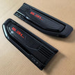 Fender Vent Emblems for 2019–2026 GMC Sierra 1500 Badge Replacement Black/Red