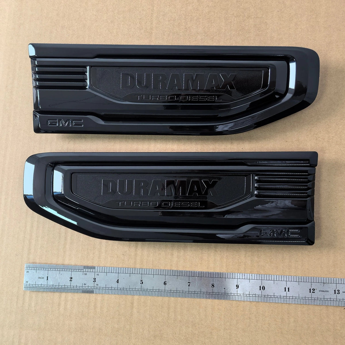 Turbo Vent Emblem Set for 2019-2026 GMC Sierra 1500 Duramax Replacement
