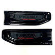 Turbo Vent Emblem Set for 2019-2026 GMC Sierra 1500 Duramax Replacement Black/Red