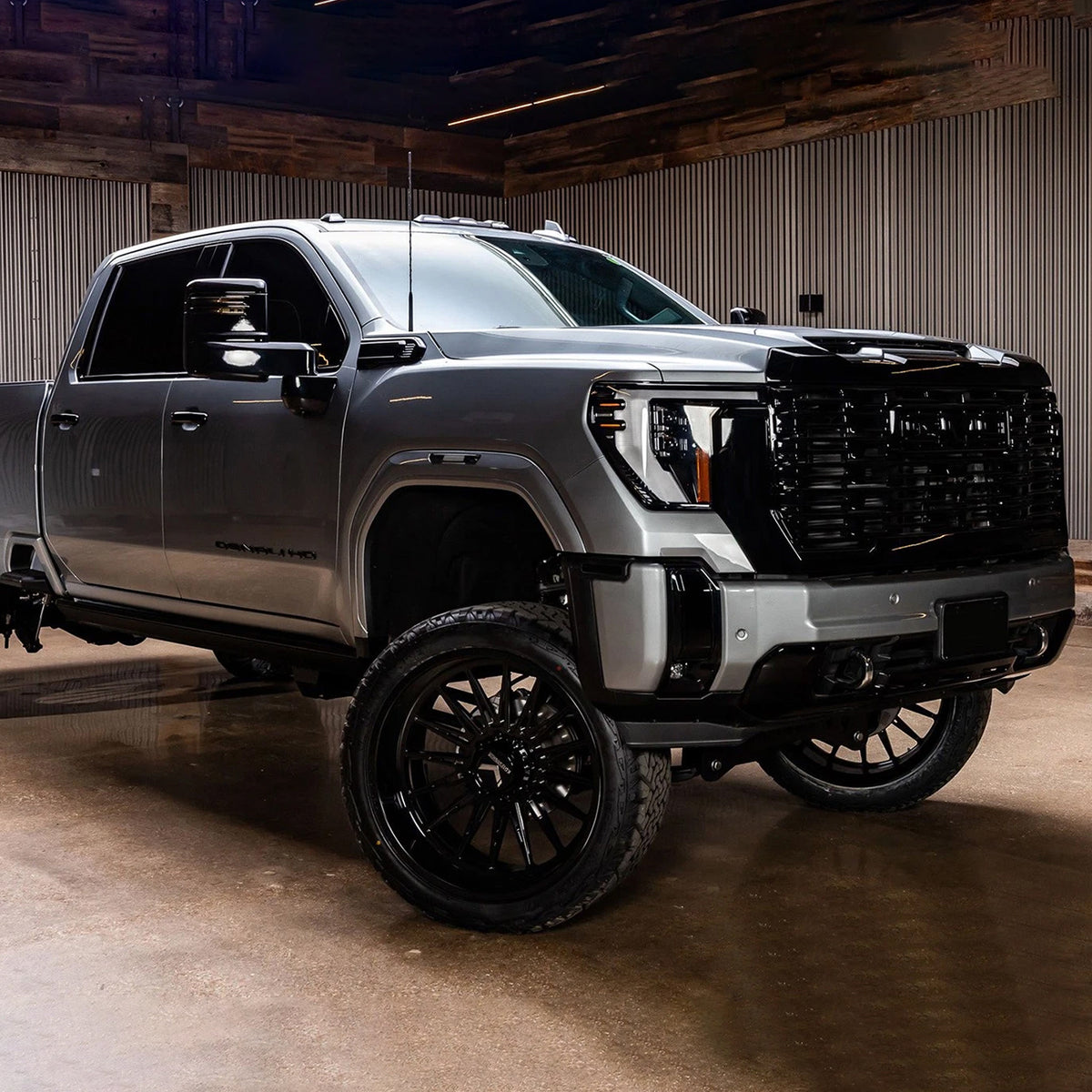 6.6L V8 Fender Vent Emblem Set for 2020–2023 GMC Sierra 2500HD 3500HD