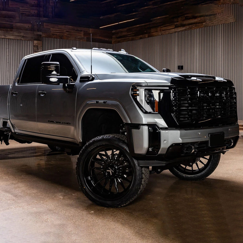 6.6L V8 Fender Vent Emblem Set for 2020–2023 GMC Sierra 2500HD 3500HD