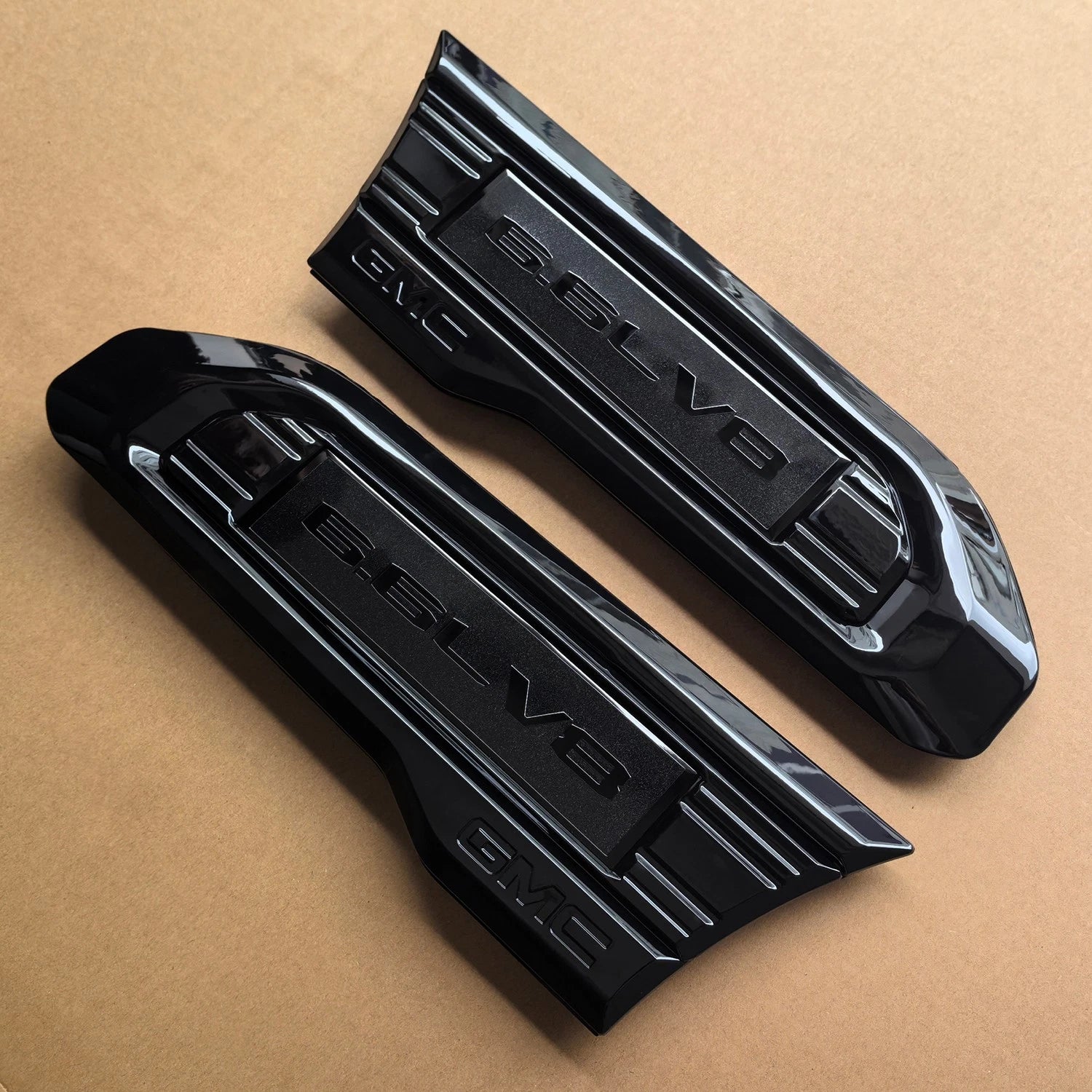 6.6L V8 Fender Vent Emblem Set for 2020–2023 GMC Sierra 2500HD 3500HD