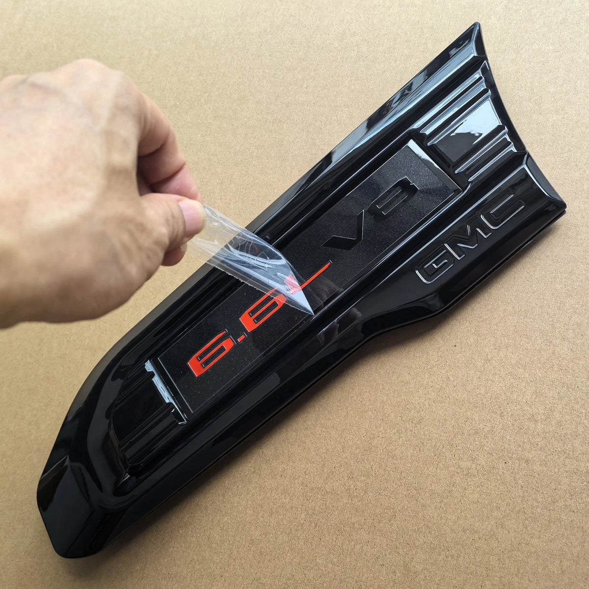 6.6L V8 Fender Vent Emblem Set for 2020–2023 GMC Sierra 2500HD 3500HD