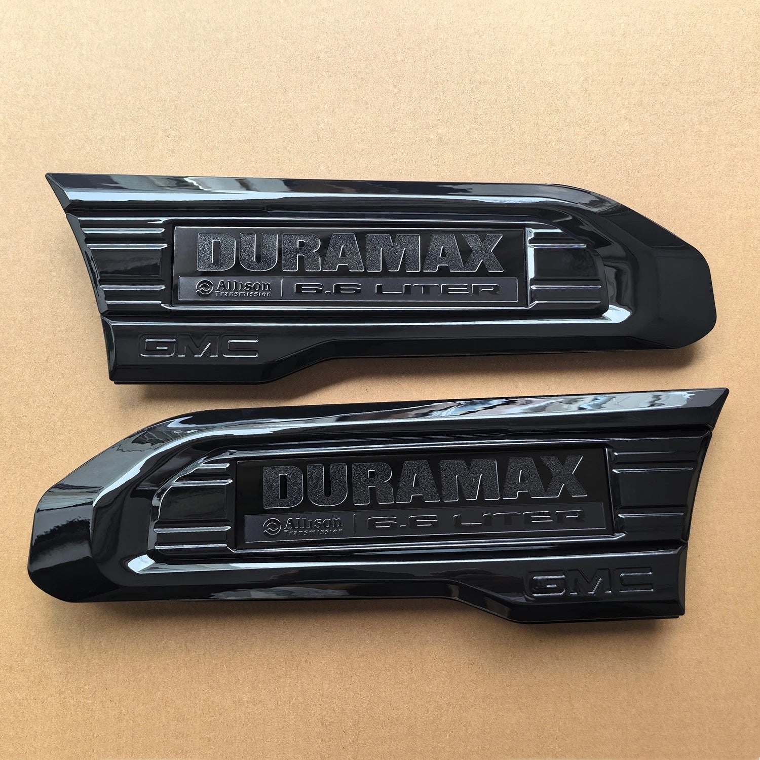 6.6L Duramax Diesel Fender Vent Emblem Set for 2020–2023 GMC Sierra 2500HD