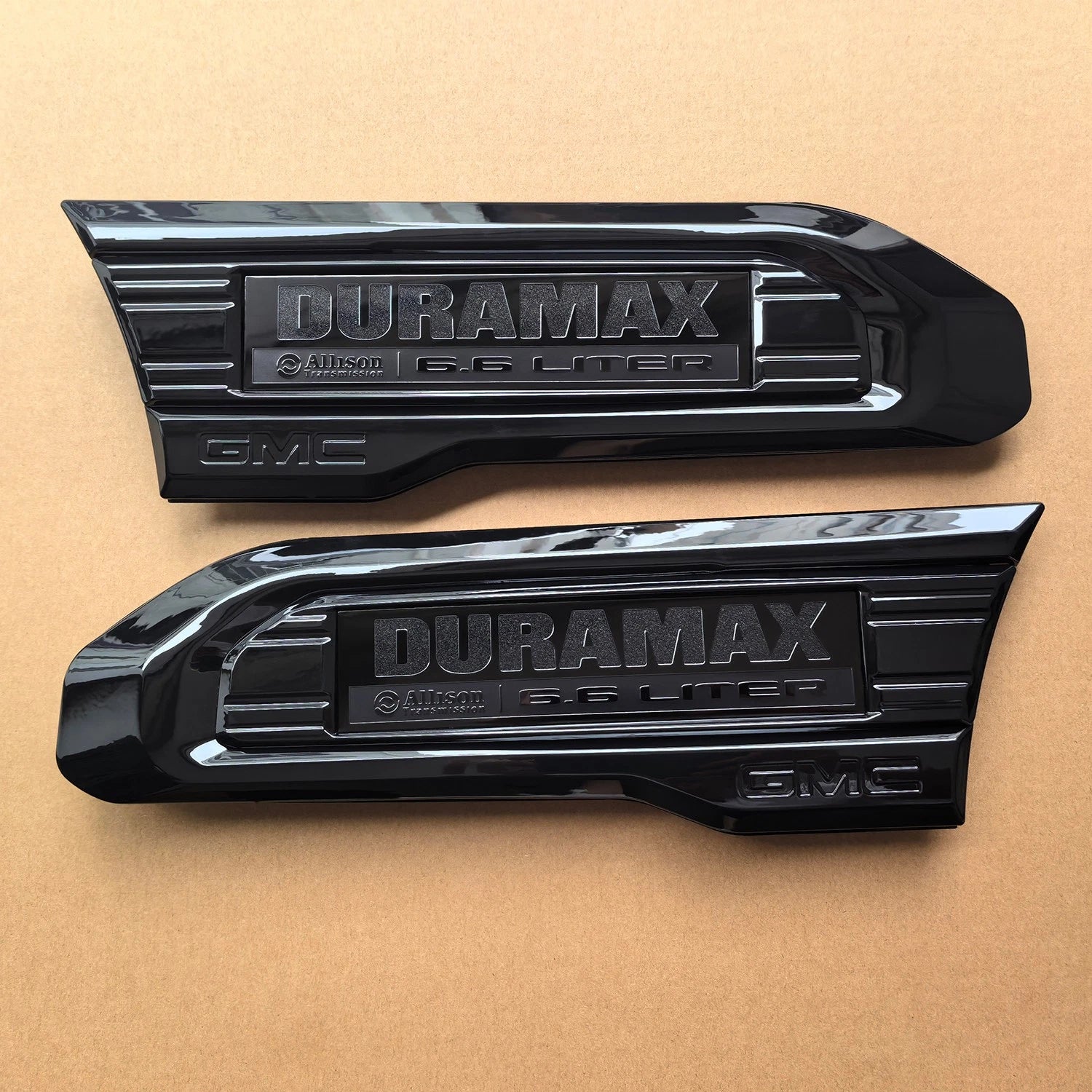 6.6L Duramax Diesel Fender Vent Emblem Set for 2020–2023 GMC Sierra 2500HD
