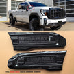 6.6L Duramax Diesel Fender Vent Emblem Set for 2020–2023 GMC Sierra 2500HD
