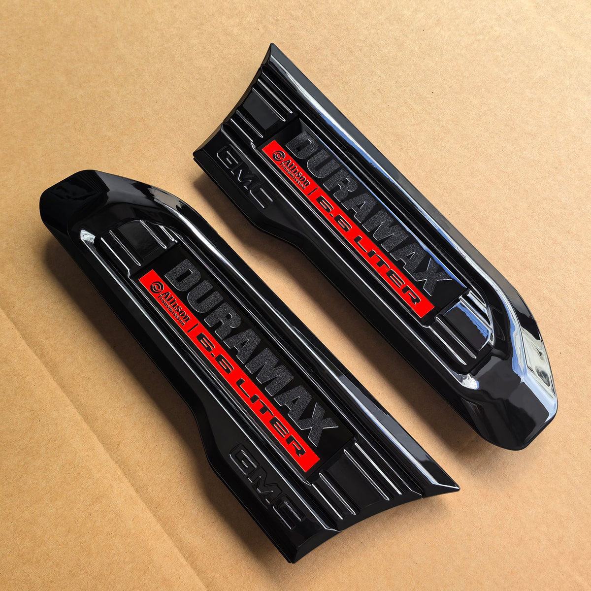 6.6L Duramax Diesel Fender Vent Emblem Set for 2020–2023 GMC Sierra 2500HD