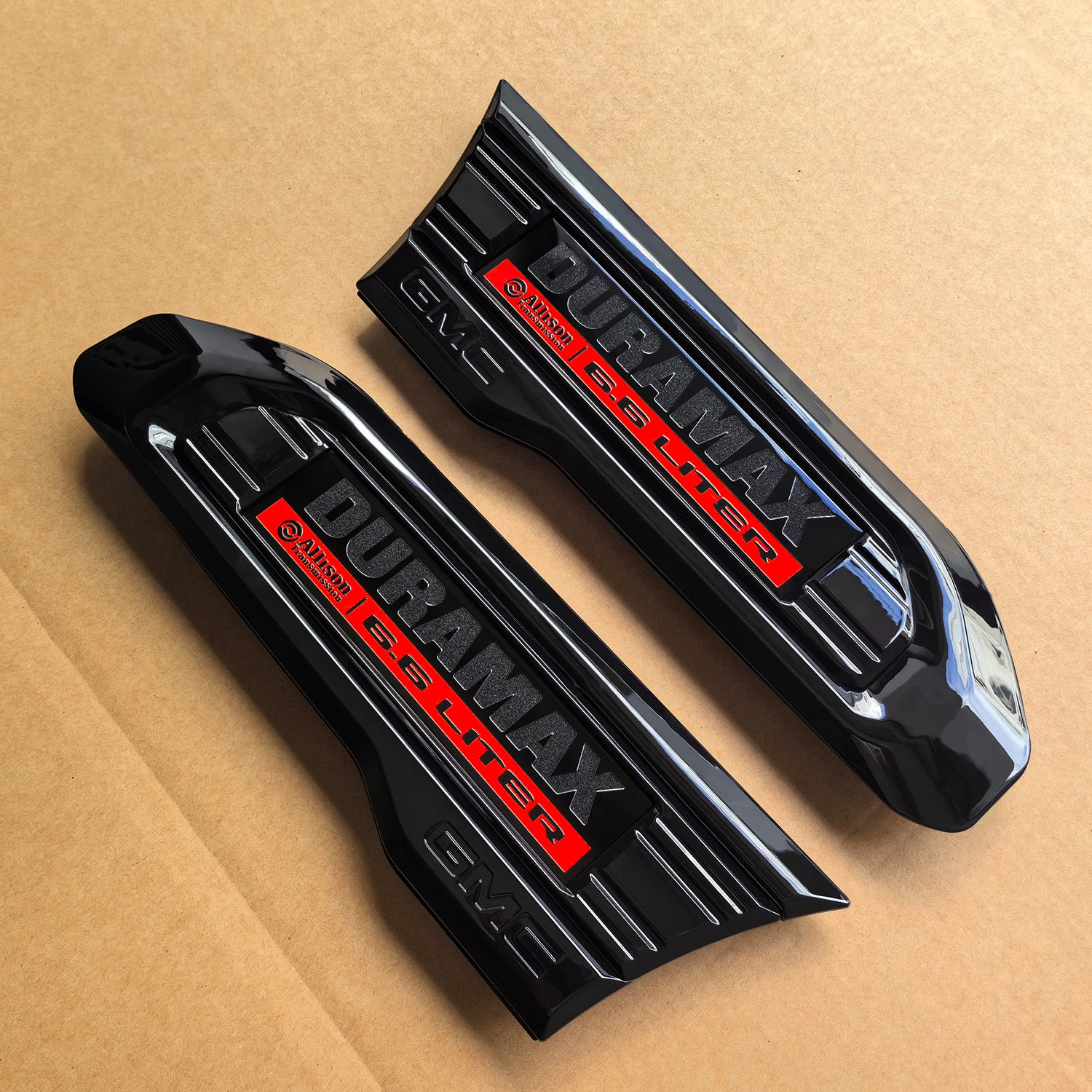6.6L Duramax Diesel Fender Vent Emblem Set for 2020–2023 GMC Sierra 2500HD