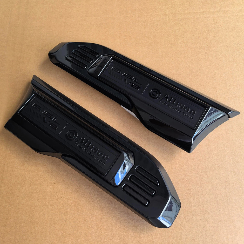 6.6L V8 Allison Fender Vent Emblem Set | 2024–2026 GMC Sierra HD