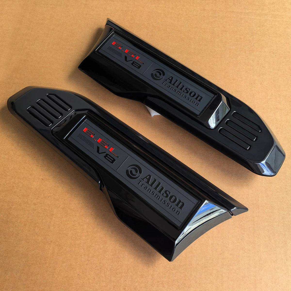 6.6L V8 Allison Fender Vent Emblem Set | 2024–2026 GMC Sierra HD