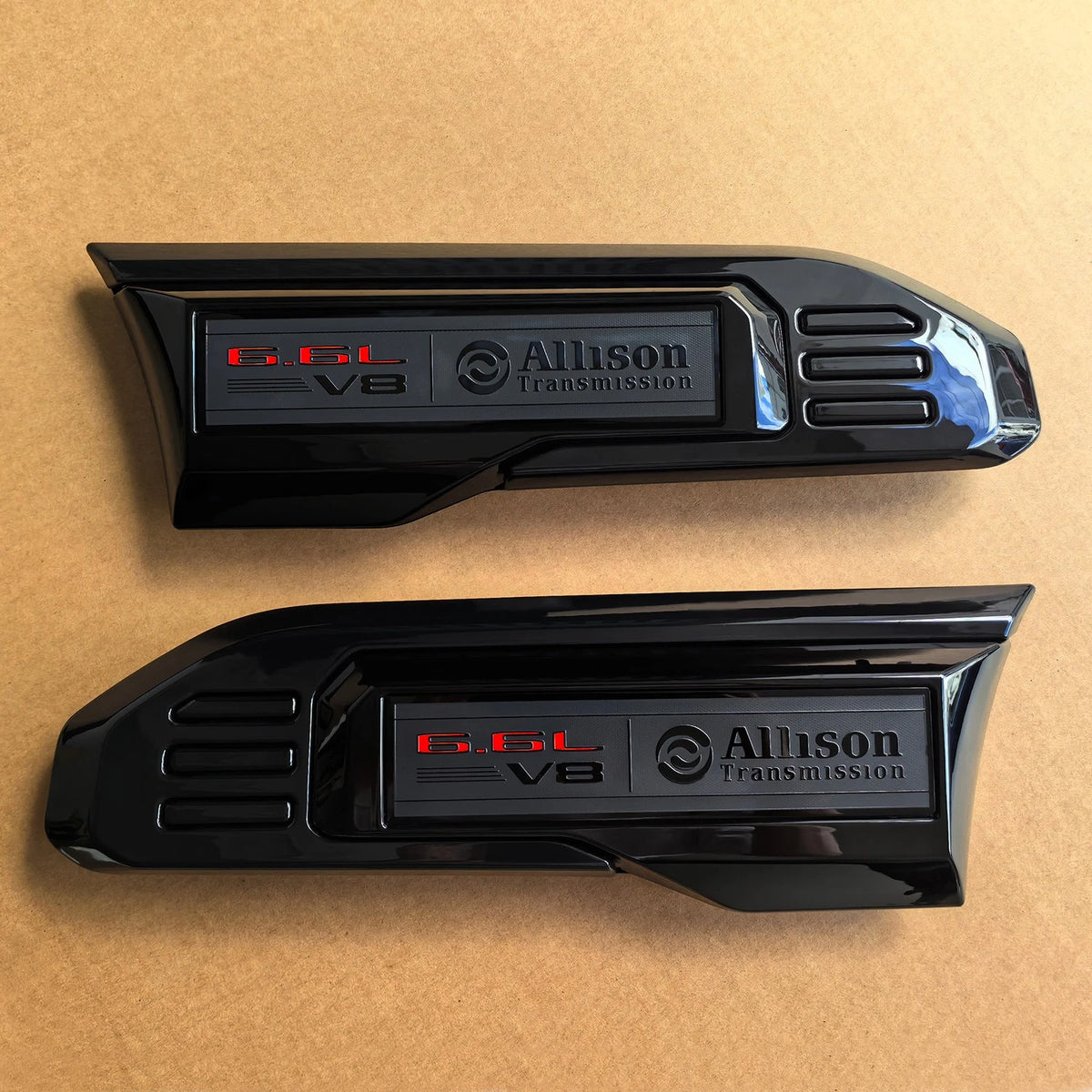 6.6L V8 Allison Fender Vent Emblem Set | 2024–2026 GMC Sierra HD