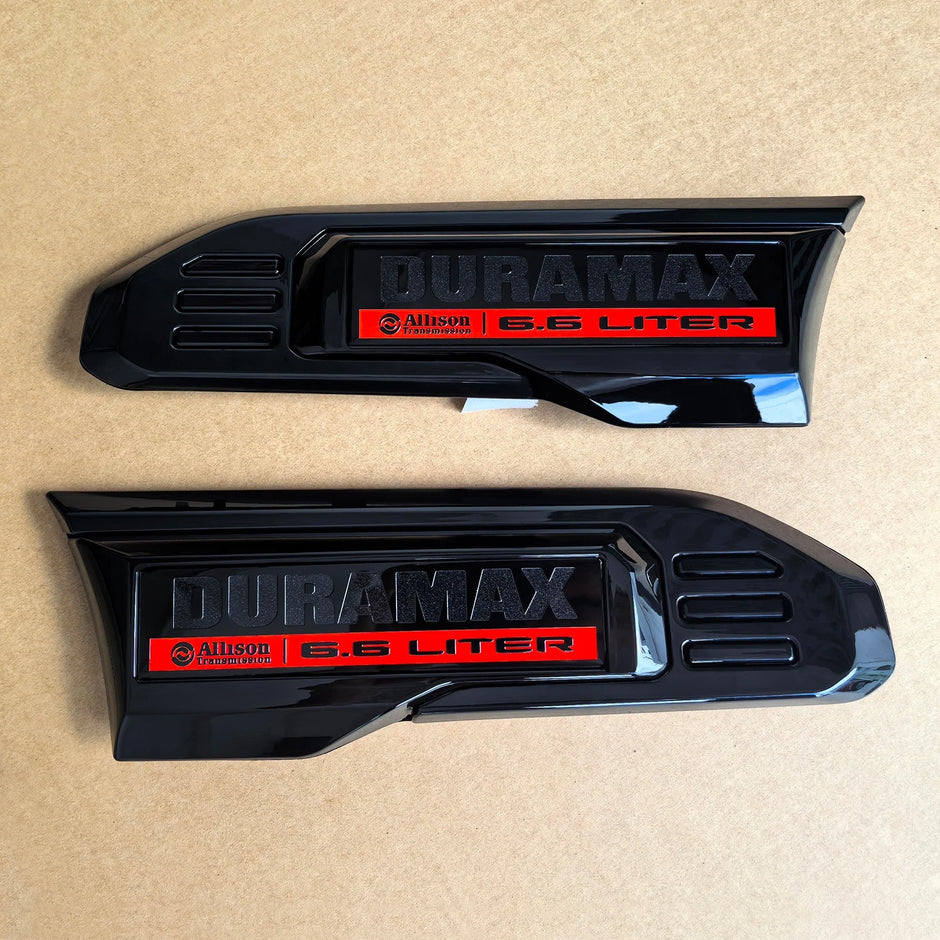 2024-2026 GMC Sierra 2500HD 3500HD 6.6L Duramax Fender Vent Emblems