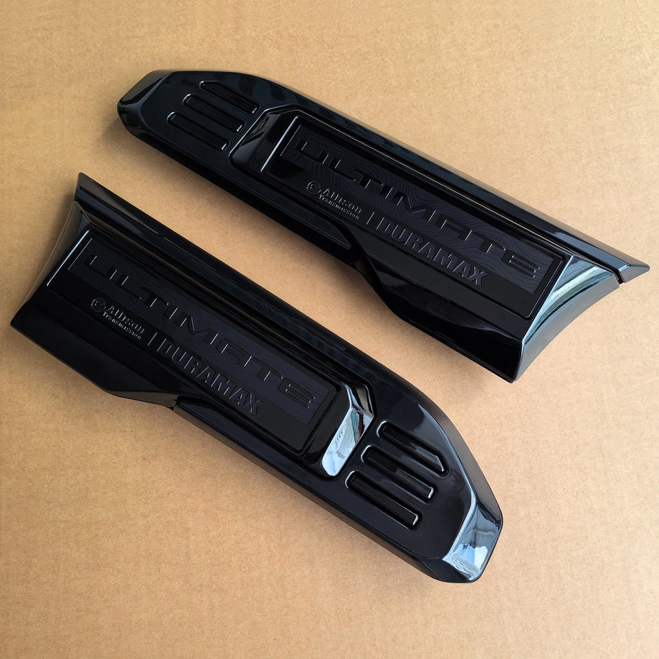 Ultimate Duramax Diesel Fender Vent Emblem Set | 2024–2026 GMC Sierra HD