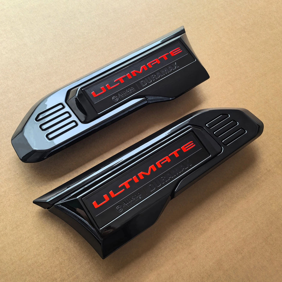Ultimate Duramax Diesel Fender Vent Emblem Set | 2024–2026 GMC Sierra HD