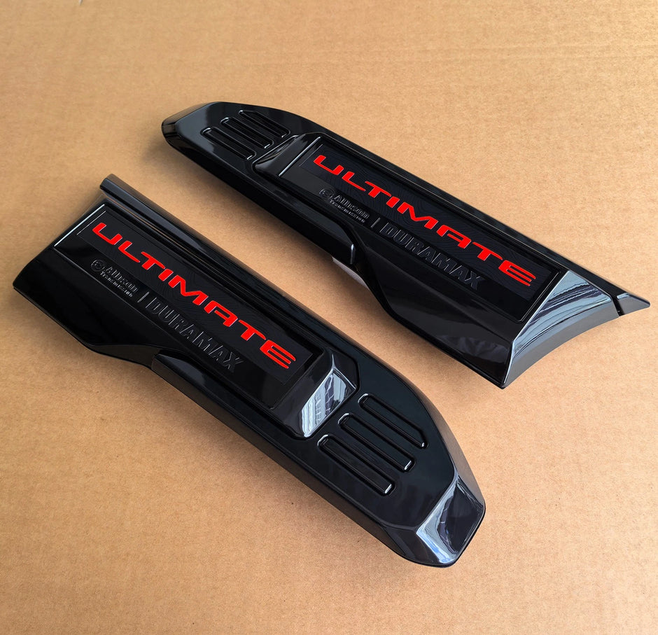 Ultimate Duramax Diesel Fender Vent Emblem Set | 2024–2026 GMC Sierra HD