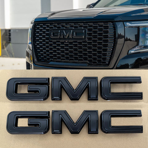 Grille & Tailgate GMC Emblem for 2019+ Sierra 1500 2500HD 3500HD Badge