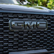 Grille & Rear Emblem Badge Replacement for 2020-2026 Acadia Terrain (Chrome / Gloss Black) 2-pack