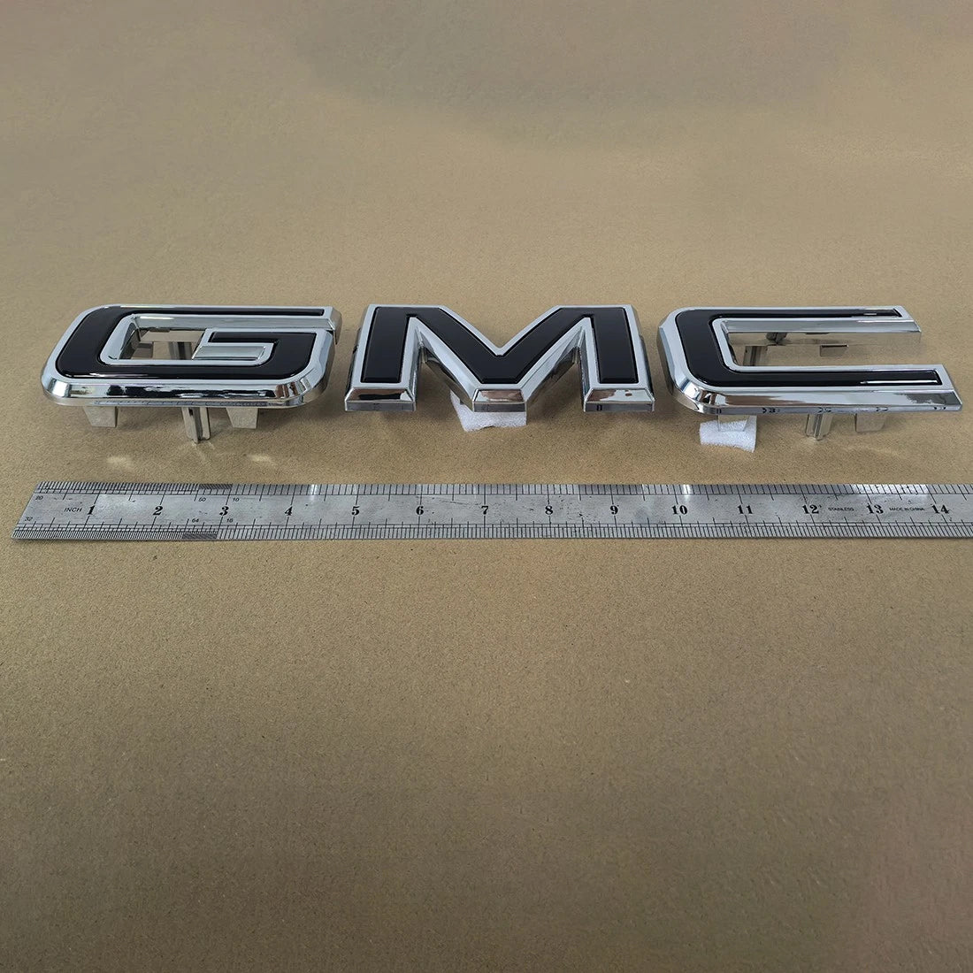 Front Grille & Rear GMC Emblem Set for 2021-2024 Acadia Terrain Badge 2-pack