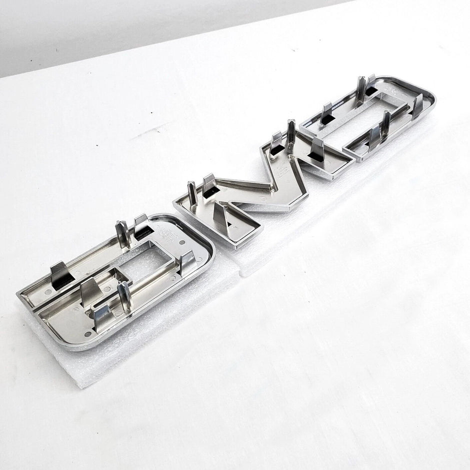 NEW Front & Rear Emblem Replacement for 2021-2024 GMC Yukon Yukon XL (Chrome / Matte / Gloss Black) 2-pack