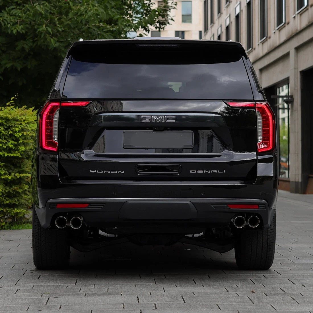 NEW Front & Rear Emblem Replacement for 2021-2024 GMC Yukon Yukon XL (Chrome / Matte / Gloss Black) 2-pack