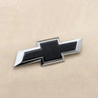 Tailgate Rear Badge Bowtie Emblem for 2021-2026 Chevrolet Tahoe Suburban (Chrome / Gloss Black) 1-pack