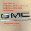 Rear Tailgate Emblem for GMC 2021–2026 Canyon Badge Replacement Chrome/Matte/Gloss Black