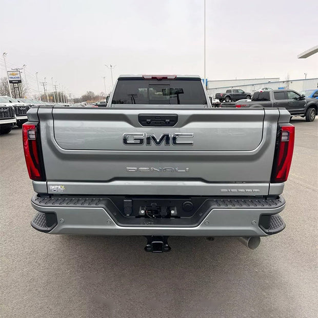 Rear Tailgate Emblem Replacement for 19-25 GMC Sierra 1500 2500HD 3500HD Badges 84364369 (Chrome / Matte / Gloss Black) 1-pack