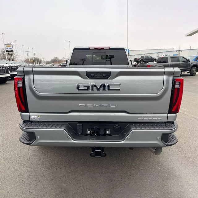 Rear Tailgate Emblem Replacement for 19-25 GMC Sierra 1500 2500HD 3500HD Badges 84364369 (Chrome / Matte / Gloss Black) 1-pack