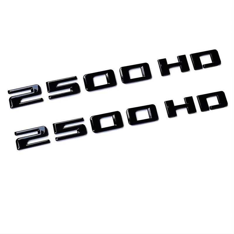 Emblem 3D Badges Replacement for Silverado Plus Z71 LT 2019-2025 Parts 86539786 Black (4-pack / 6-pack)