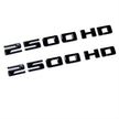 Emblem 3D Badges Replacement for Silverado Plus Z71 LT 2019-2025 Parts 86539786 Black (4-pack / 6-pack)