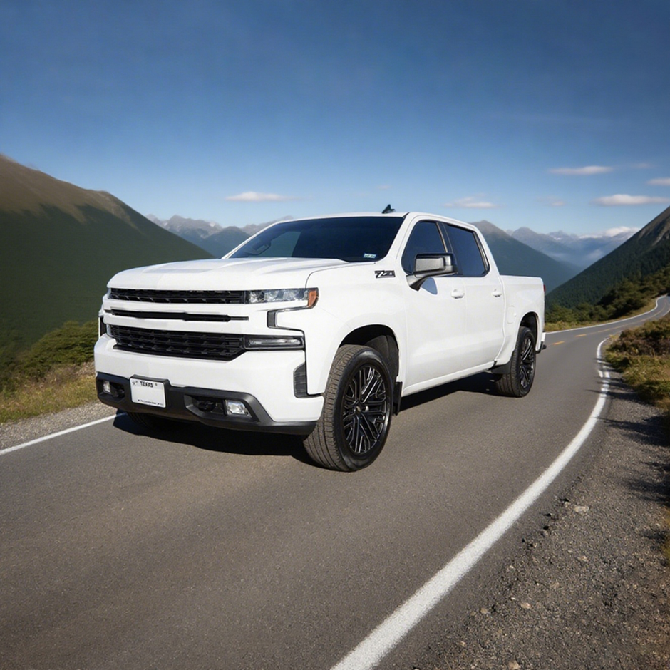 Emblem 3D Badges Replacement for Silverado Plus Z71 LT 2019-2025 Parts 86539786 Black (4-pack / 6-pack)