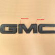Premium 3D Grille & Tailgate Emblems for GMC 2023 - 2025 Canyon (Chrome / Matte / Gloss Black) 2-pack