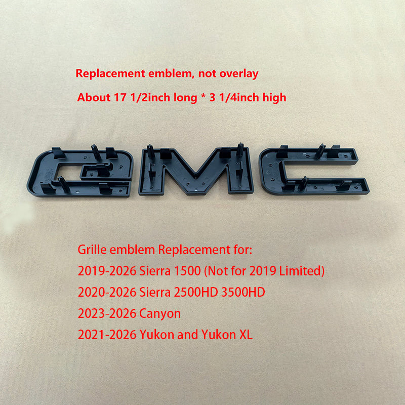 Front Grille Emblem Nameplate for 2023–2026 GMC Canyon Badge Replacement