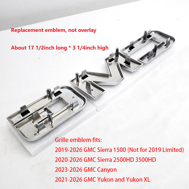Front Grille Emblem Nameplate for 2023–2026 GMC Canyon Badge Replacement