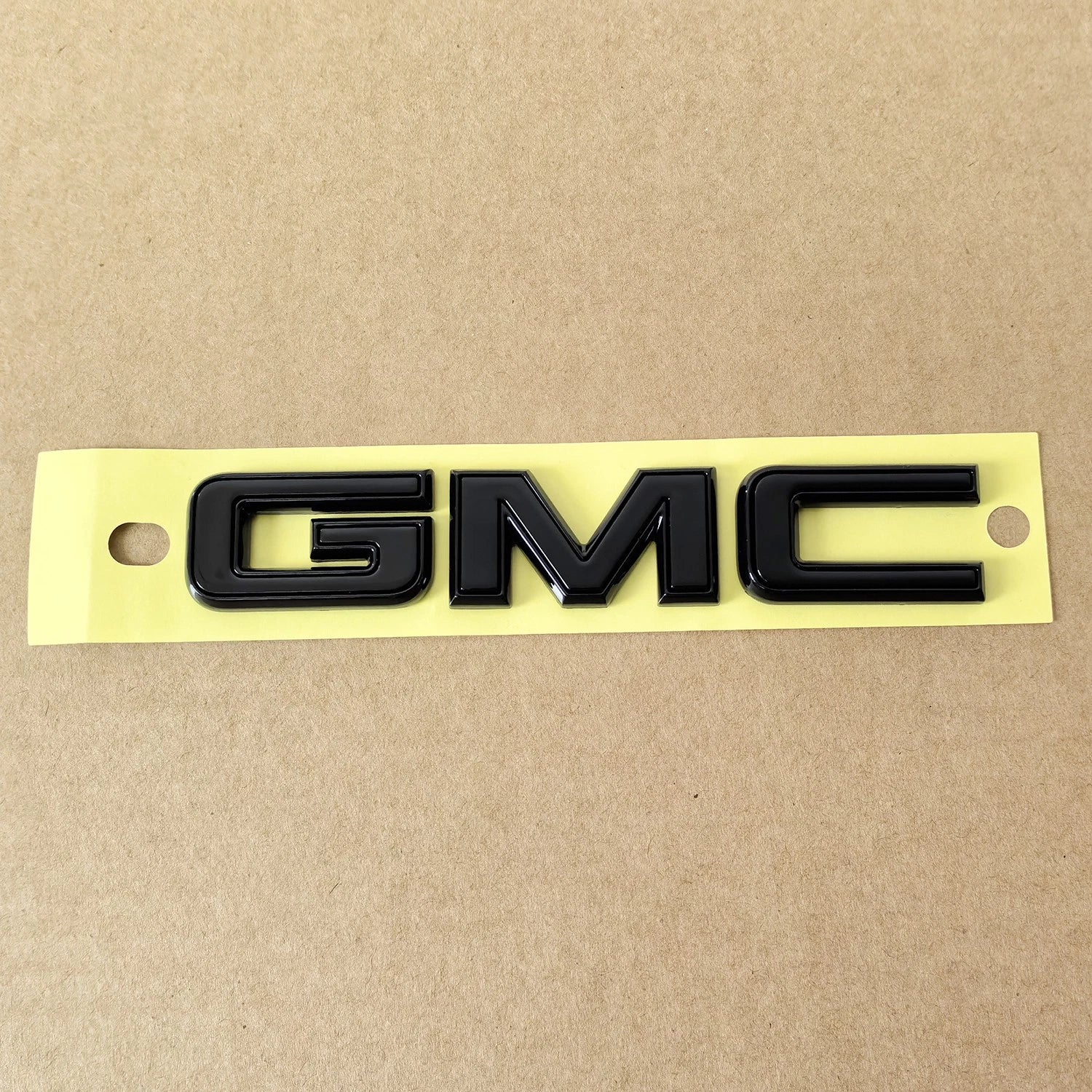 Rear Tailgate Emblem for 2025–2026 GMC Yukon Denali | Denali Ultimate (Gloss Black / Chrome Black)