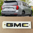 Rear Tailgate Emblem for 2025–2026 GMC Yukon Denali | Denali Ultimate (Gloss Black / Chrome Black)