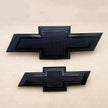 Grille & Tailgate Bowtie Emblem Badge for 2021-2026 Tahoe Suburban (Chrome / Gloss Black) 2-pack