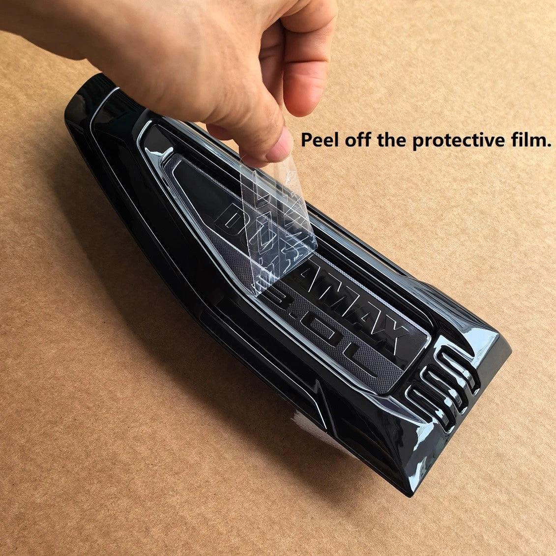 Duramax 3.0L Fender Vent Emblems for 2025–2026 GMC Yukon / Yukon XL Black/Red