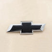 Tailgate Rear Badge Bowtie Emblem for 2021-2026 Chevrolet Tahoe Suburban (Chrome / Gloss Black) 1-pack